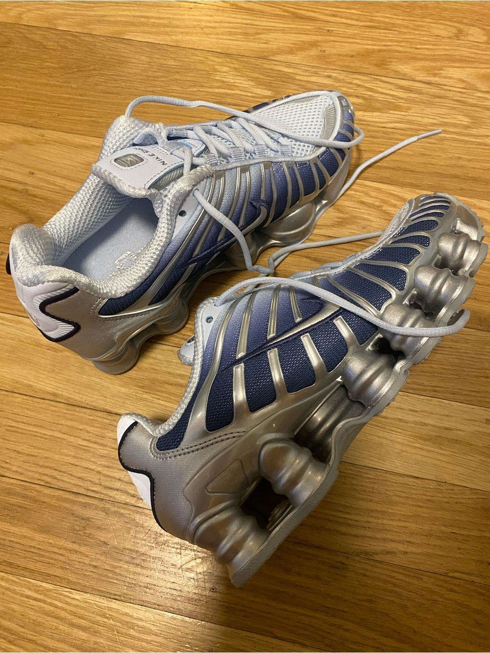Nike Shox TL Fade Iced Blue Women's Shoes